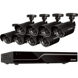 Defender DVR Surveillance System — 16-Channel DVR with 8 High-Resolution Security Cameras, Model# 21048  Security Systems   Cameras