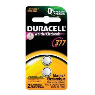 Duracell Div. Of P & G D377B2PK08 Watch and Calculator Battery D377 2 Pack