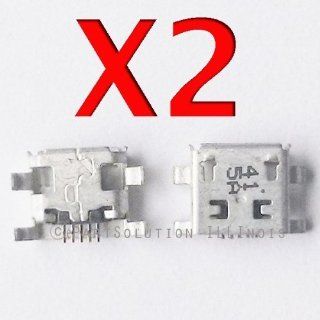 ePartSolution 2 X ZTE Avail / Merit Z990 AT&T Charging Port Dock Connector USB Port Repair Part USA Seller Cell Phones & Accessories