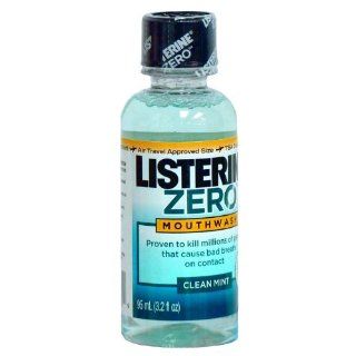 Listerine 3.2 Oz Zero Clean Mint (Pack of 6) Health & Personal Care