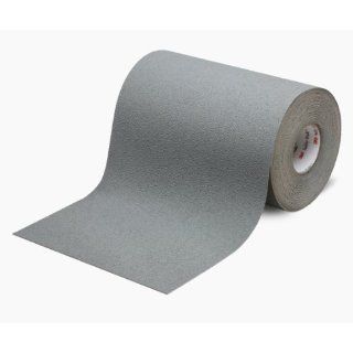 3M Safety Walk Slip Resistant Medium Resilient Tapes and Treads 370, Gray, 36" Width, 60' Length (Pack of 1 Roll) Industrial Floor Warning Signs