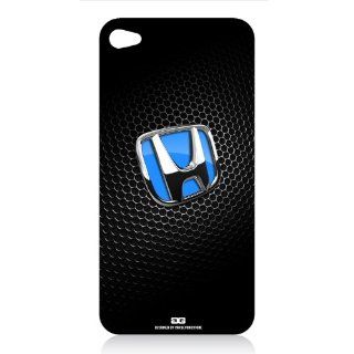 Honda Blue Logo Cell Phone Vinyl Skin for Apple iPhone 4 and 4S Cell Phones & Accessories