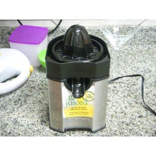 Cuisinart CCJ 500 Pulp Control Citrus Juicer, Brushed Stainless Electric Citrus Juicers Kitchen & Dining