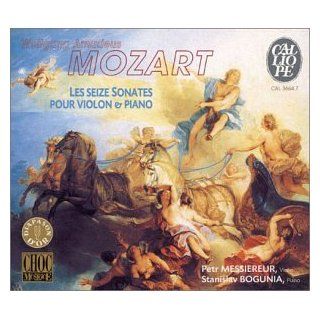 Wolfgang Amadeus Mozart The Sixteen Sonatas for Violin and Piano   Petr Messiereur / Stanislav Bogunia Music