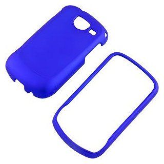 Blue Rubberized Protector Case for Samsung Brightside SCH U380 Cell Phones & Accessories