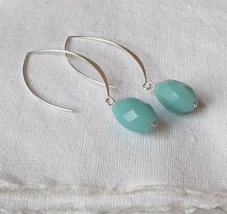 azure earrings by lily belle