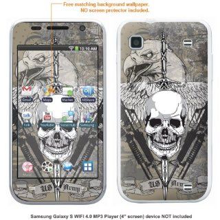 Protective Decal Skin Sticke for Samsung Galaxy S WIFI Player 4.0 Media player case cover GLXYsPLYER_4 372 Cell Phones & Accessories