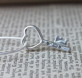 personalised key necklace by sarah lawrence jewellery
