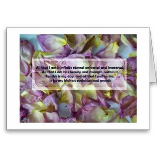 Rose Petal inspiration Cards