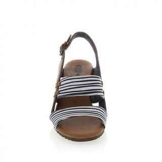 Dr. Sholl's "Hali" Slingback Buckle Wedge