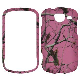 Samsung U380 Brightside Verizon   Camo Camouflage Pink Rubberized Finish Hard Cell Phones & Accessories