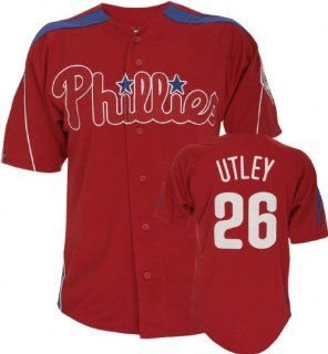 Chase Utley Philadelphia Phillies Red Jersey XX Large  Athletic Jerseys  Sports & Outdoors