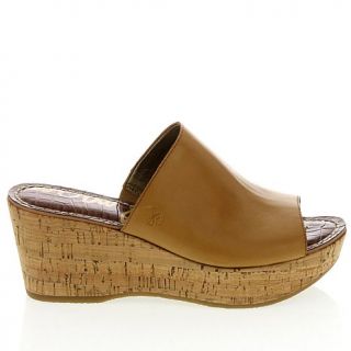 Sam Edelman "Remington" Leather and Cork Slide Sandal