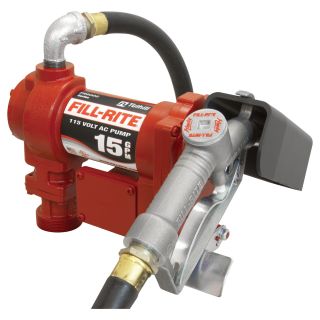 Fill-Rite Fuel Transfer Pump — 115 Volt, 15 GPM, Model# FR610G  AC Powered Fuel Pumps