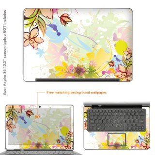 Decal Skin Sticker for Acer Aspire S3 with 13.3" screen case cover Aspire_S3 378 Computers & Accessories
