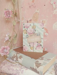 'birthday wishes' vintage style card by lucy ledger designs