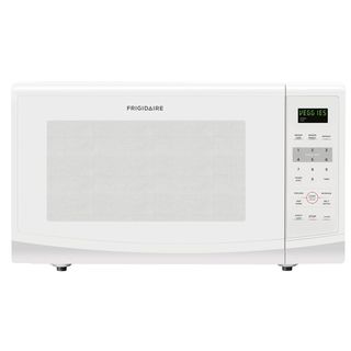 Frigidaire White 2.2 Cubic Foot Countertop Microwave Frigidaire Microwaves
