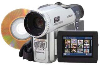 Hitachi DZMV380A DVD RAM/R Camcorder with 2.5 inch LCD, 10x Optical Zoom, and Remote Control  Camera & Photo