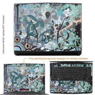 Decalrus Protective Decal Skin Sticker for Alienware M14X R3 & R4 case cover M14X 387 Computers & Accessories
