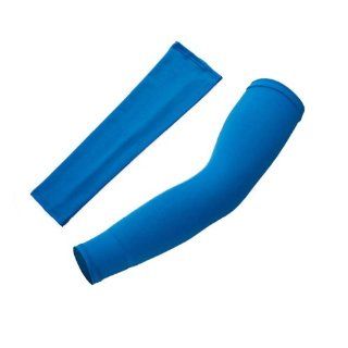 Qing Outdoor Blue Sun Protection Arm Sleeve 1 Pair  Football Hand And Arm Pads  Sports & Outdoors