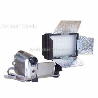 Pro Continuous Video LED Light with Barndoor for Samsung Sc d382, D363, D353, D372, D103, D23, D107, D67, D365, D27, D303, Dc173u, Dc164, Hmx2uc, Hmx10, X300, L700  Camera Flash Light Diffusers  Camera & Photo