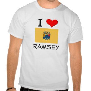 I Love Ramsey New Jersey Tshirt
