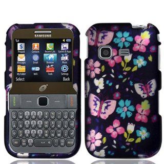 Spring Garden Snap On Hard Case Cover for Sam S390G +Pen Stylus Cell Phones & Accessories