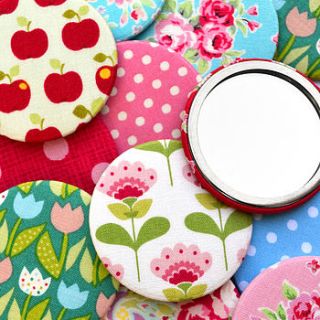 'slight seconds' floral and patterned mirrors by jenny arnott cards & gifts