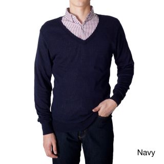 American Apparel Mens Lightweight Knit V neck Sweater