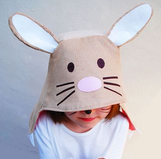 children's easter bunny hat by wild things funky little dresses