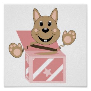 Skrunchkin Rabbit Fudge In Pink Box Posters