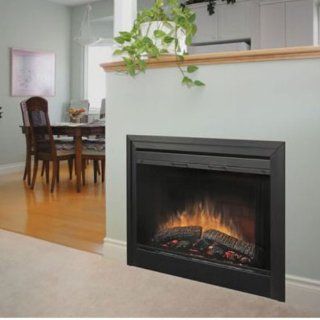 Dimplex BF392SD 39" 2 Sided Built in Electric Firebox, N/A   Smokeless Fireplaces