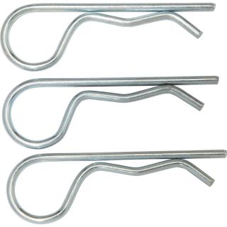 Ultra-Tow Hitch Pin Clips — 3-Pk., 3in.  Towing Locks   Hitch Pins