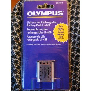 Olympus LI 42B Li Ion Rechargeable Battery   Retail Packaging  Digital Camera Batteries  Camera & Photo