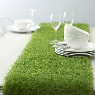 artificial grass table runner by artificial landscapes