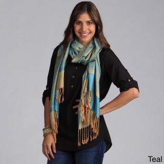 Saro Womens Jamawar Shawl