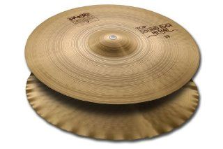 Paiste 2002 Classic Cymbal Sound Edge Pair Hi Hat 15 inch Musical Instruments