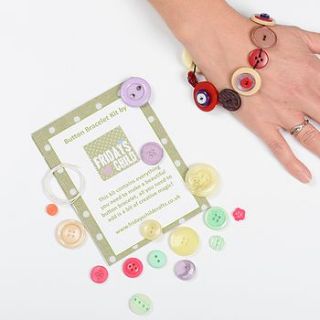 button bracelet kit by make it friday