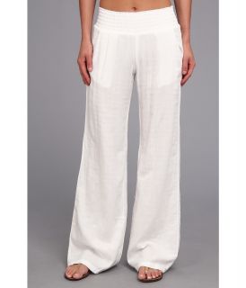 Splendid Cotton Wide Leg Pant Womens Casual Pants (White)