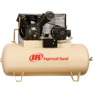 Ingersoll Rand Type 30 Reciprocating Air Compressor   15 HP, 230 Volt 3 Phase,