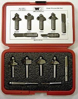 Whiteside Router Bits 401 Basic Router Bit with 1/2 Inch Shank   Straight Router Bits  