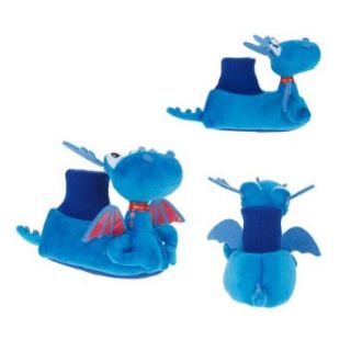 Disney Doc Mcstuffins Dinosaur Plush Head Socktop Slippers Toddler Large 9 10 Shoes