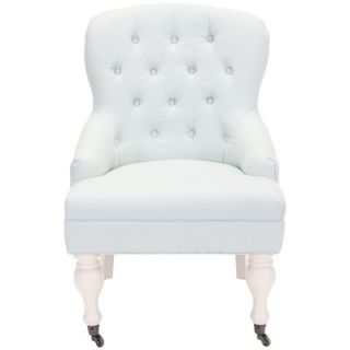 Safavieh Madeline Wing Chair MCR4544A Color Robbins Egg Blue