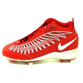 Nike Air Zoom Prowess 3/4 Hi Mens Metal Baseball Cleats Red 7.0 Shoes