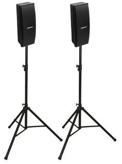 Bose Panaray 402 Speakers (Pair) + 2 Bose SS 10 Stands Musical Instruments
