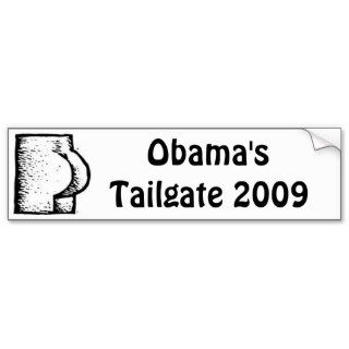 Obama's Tailgate 2009 Bumper Stickers