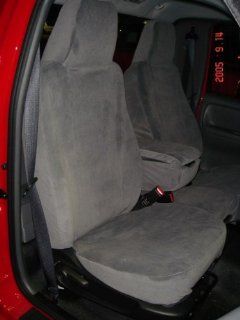 Exact Seat Covers, F396 V7, 2004 2005 Ford Ranger 60/40 Split Exact Seat Covers, Gray Velour Automotive