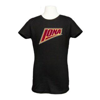 Iona Youth Girls Black Fashion Fit T Shirt 'Iona'  Sports Fan T Shirts  Sports & Outdoors