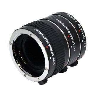 Opteka Auto Focus DG EX Macro Extension Tube Set for Canon EOS Digital SLR Cameras (12mm/20mm/36mm Tubes)  Camera Lens Extension Tubes  Camera & Photo