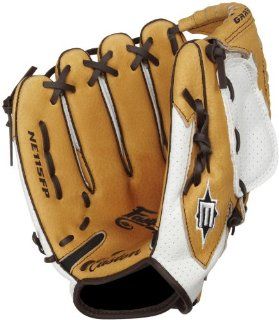 Easton Natural Elite Fastpitch Softball Glove, 11.5"   Left Handed Throw   Tan/White/Brown  Baseball Batting Gloves  Sports & Outdoors